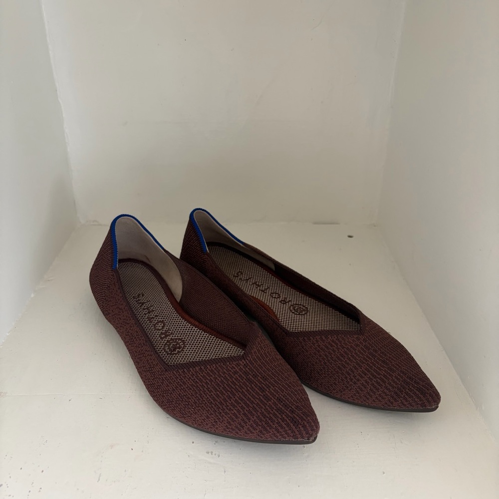 Rothy’s The Point in Truffle Python Size 7.5 - Picture 3 of 5